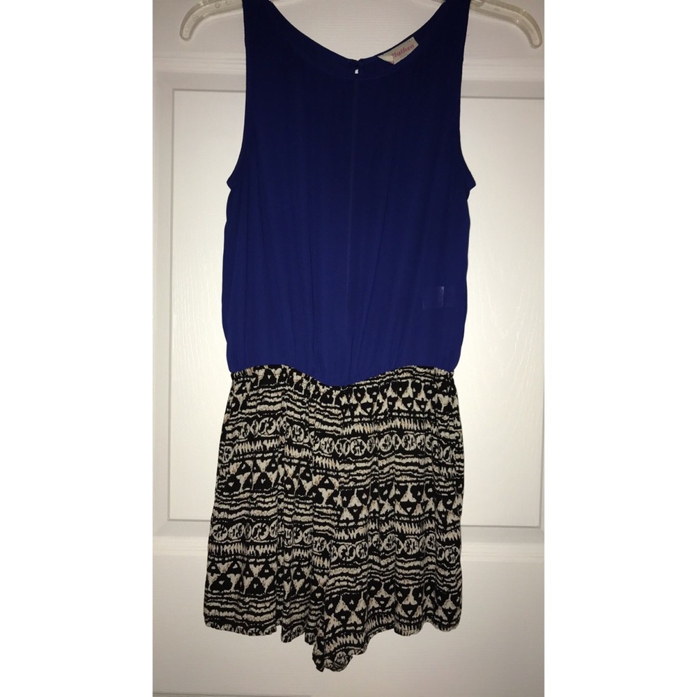 Royal Blue Romper